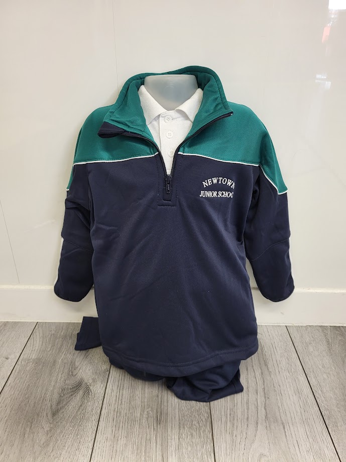 Newtown Junior School NS (New) Polyester Tracksuit Top – Excel Uniforms