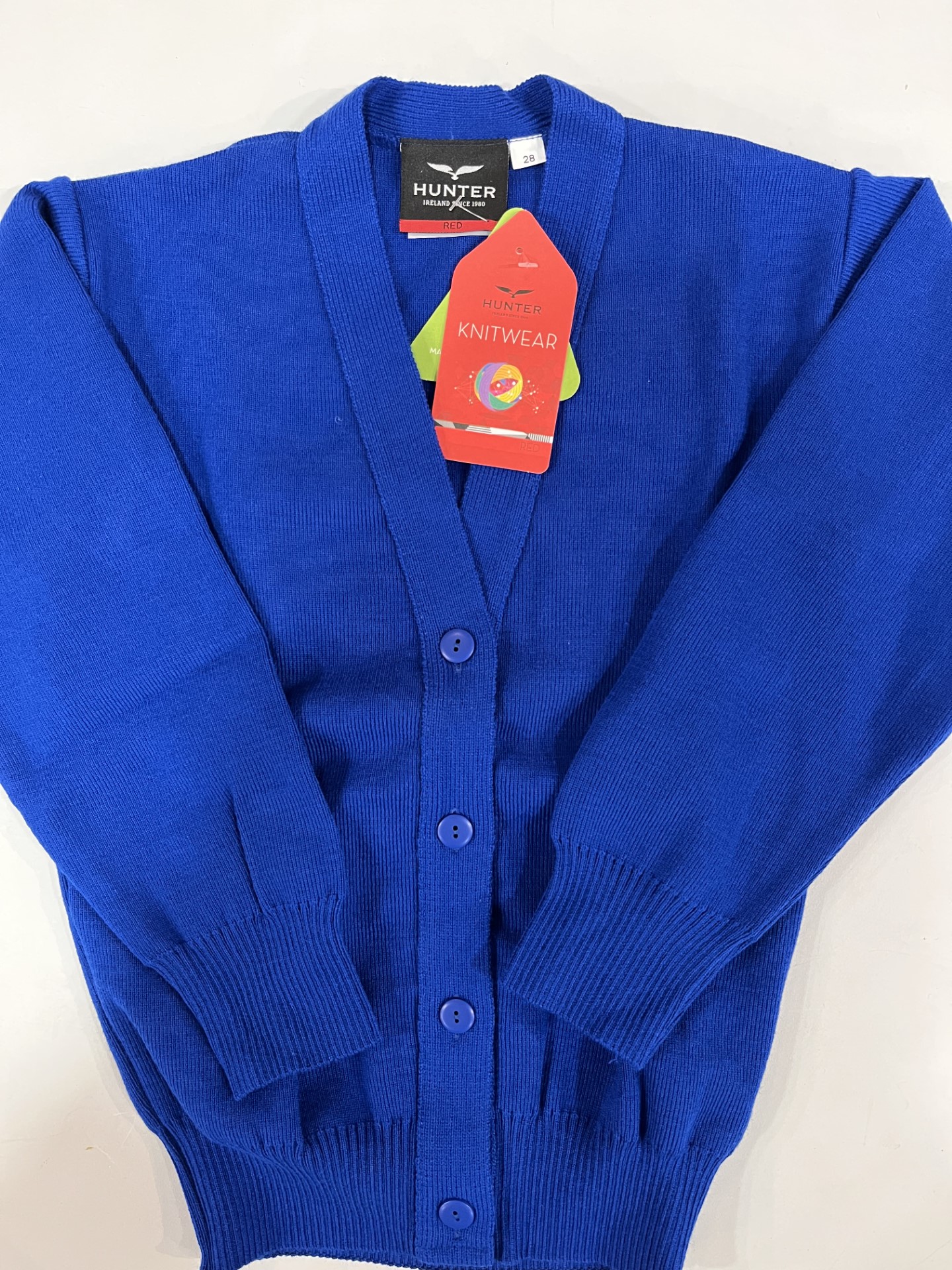 Royal Blue Cardigan – Excel Uniforms